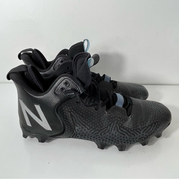 New Balance Mens Size 13 FREEZBK3 La Crosse Cleats Turf Shoe Black - Picture 9 of 10